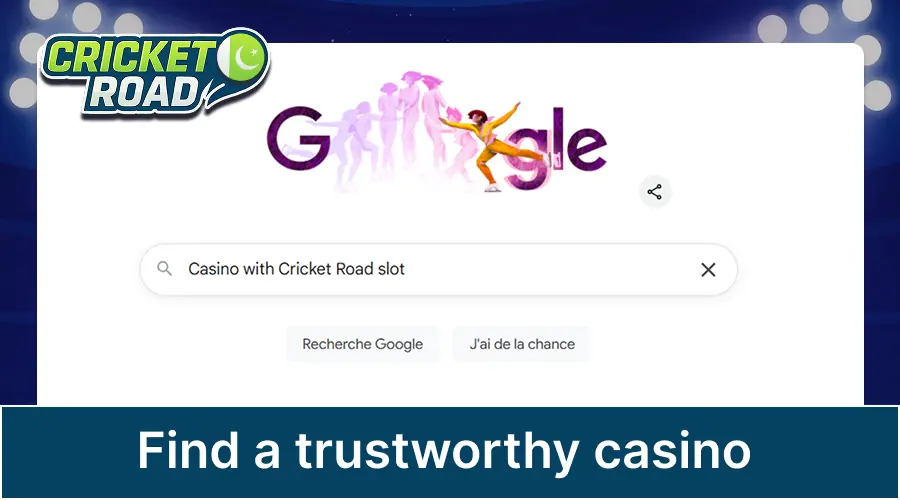 Locate trusted Cricket Road PKR casino site